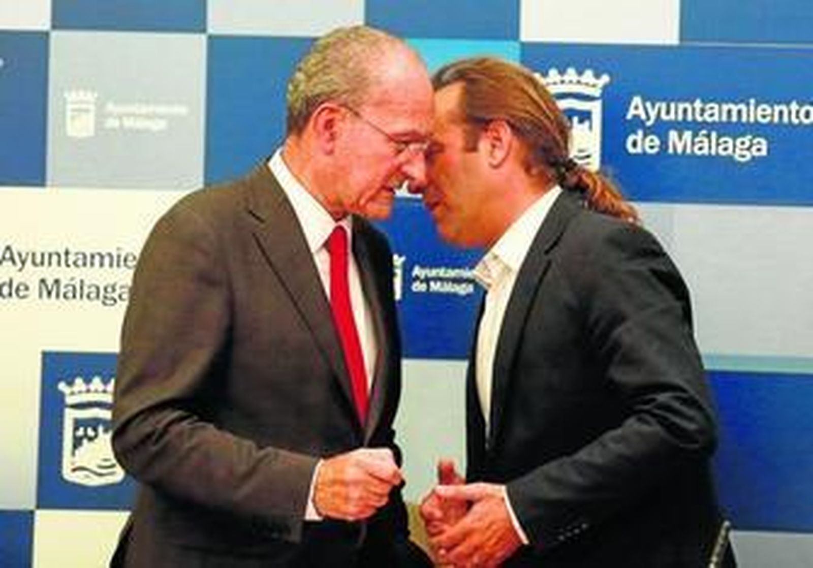 Francisco de la Torre junto a Juan Cassá.