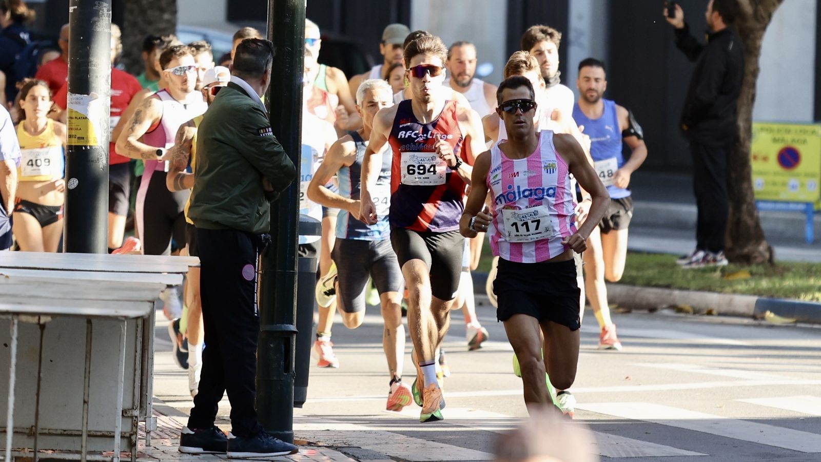 Búscate en las fotos de la Carrera de la Prensa en Málaga