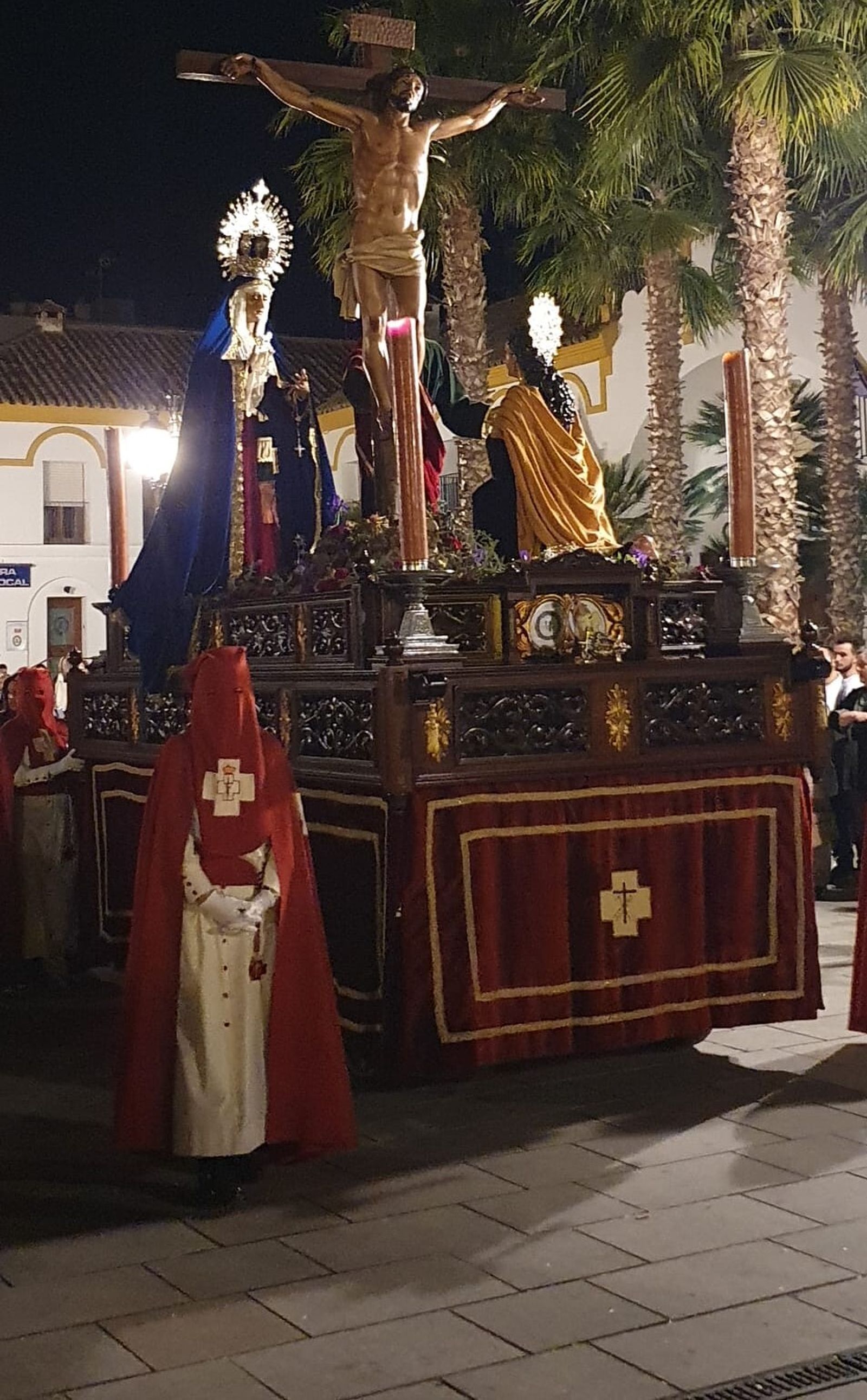 Cristo de la Expiración en el Jueves Santo de Palma del Río.