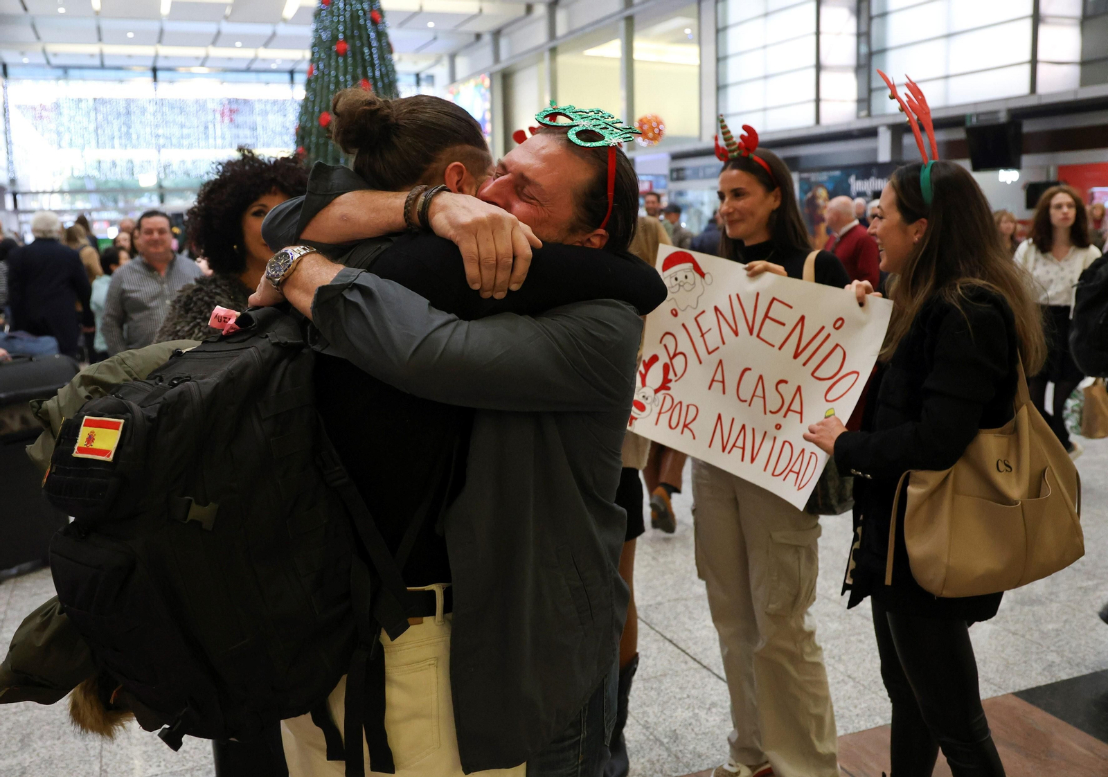 Reencuentros por Navidad en Málaga (fotos)