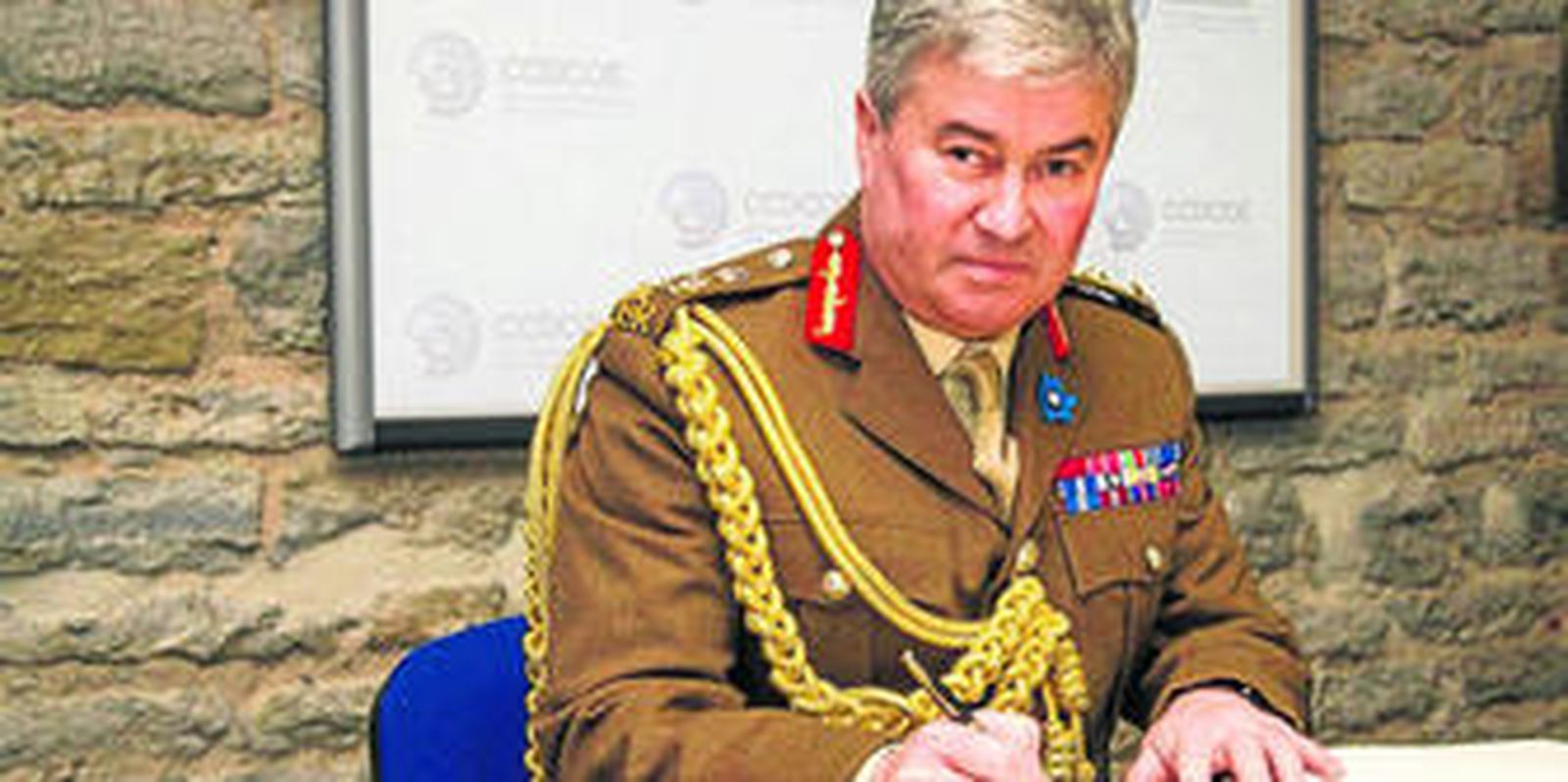 El general Barrons, en una imagen de archivo.