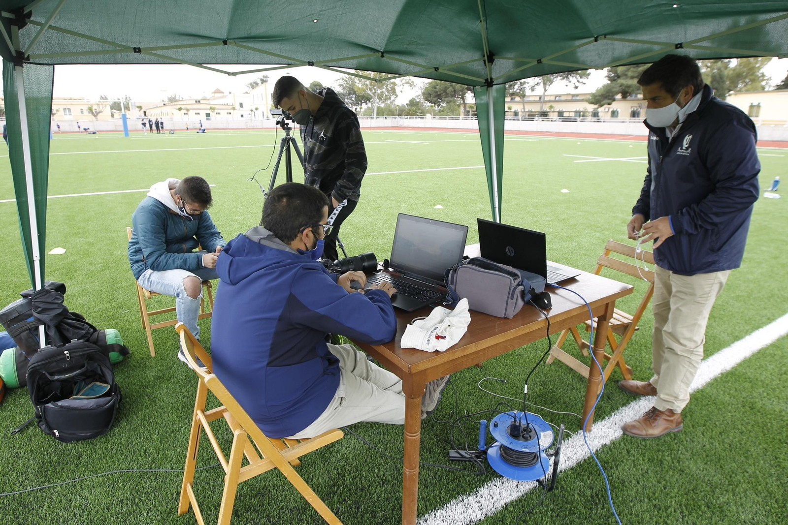 Fotogalería rugby sub-12 andaluz en la Base de La Legión. Viator (Almería)