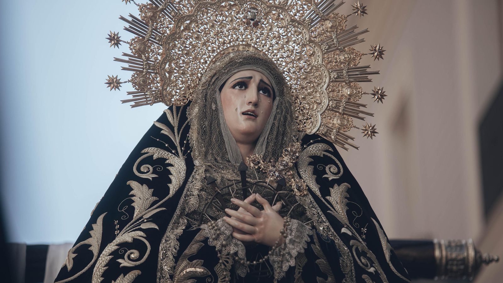 Una imagen de la Soledad de San Buenaventura.