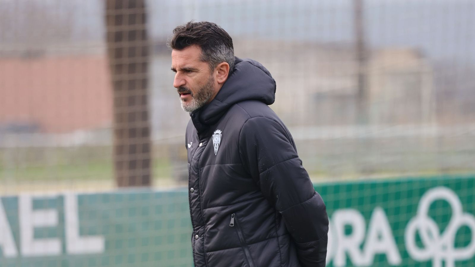 Iván Ania, en un entrenamiento del Córdoba CF en la Ciudad Deportiva.