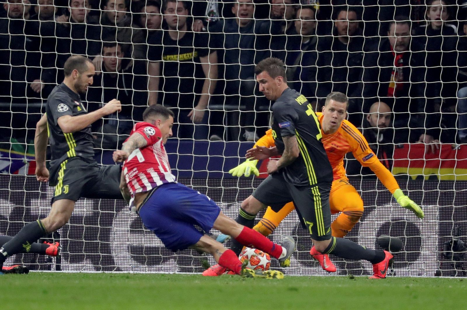 Las imágenes del Atlético de Madrid-Juventus