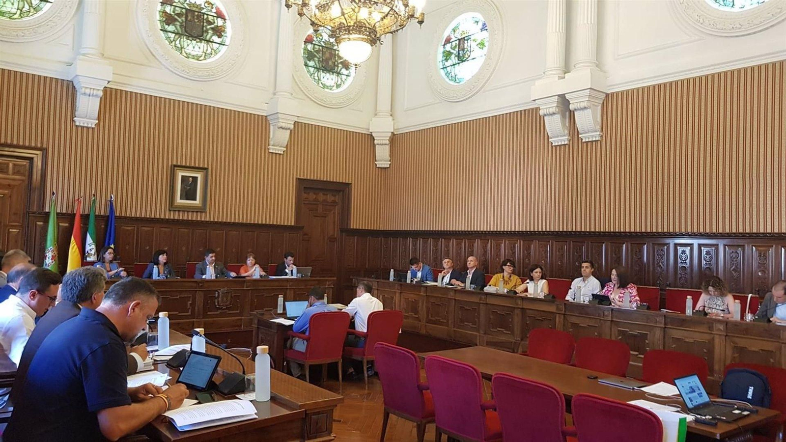 Pleno de la Diputación de Jaén.