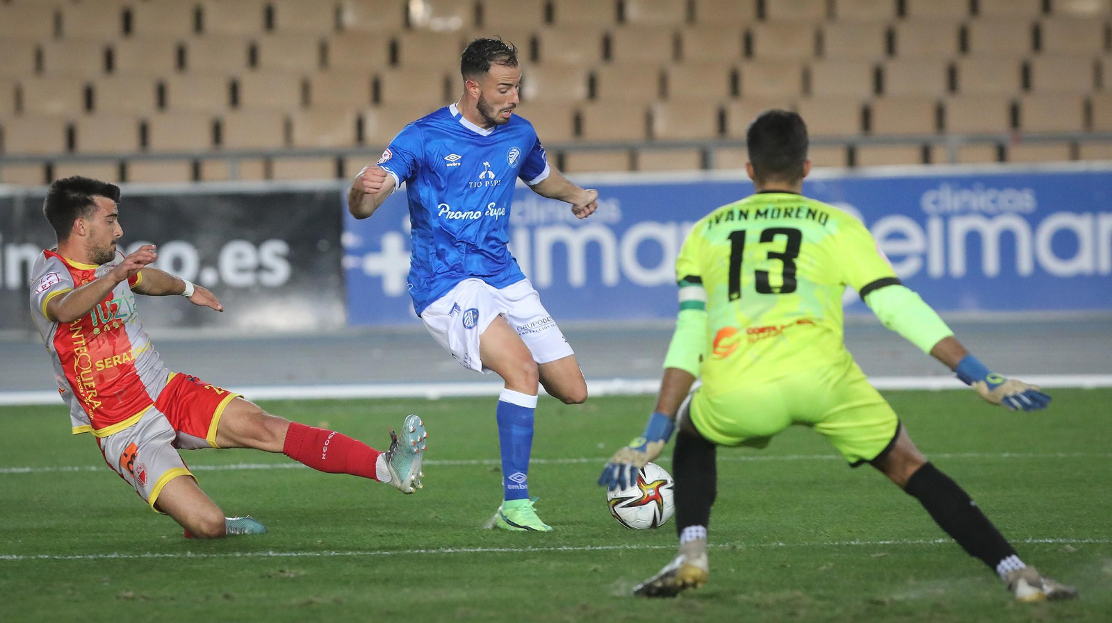 Victoria del Xerez DFC ante el Antequera (1-0)