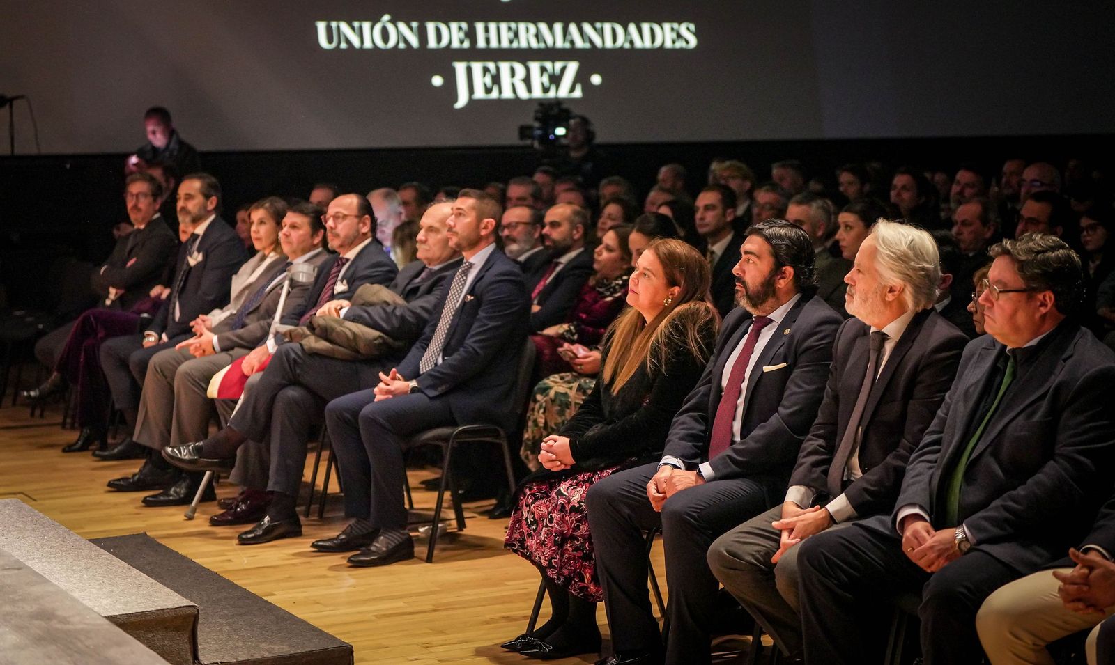 Imágenes de la presentación del cartel de la Semana Santa de Jerez 2026