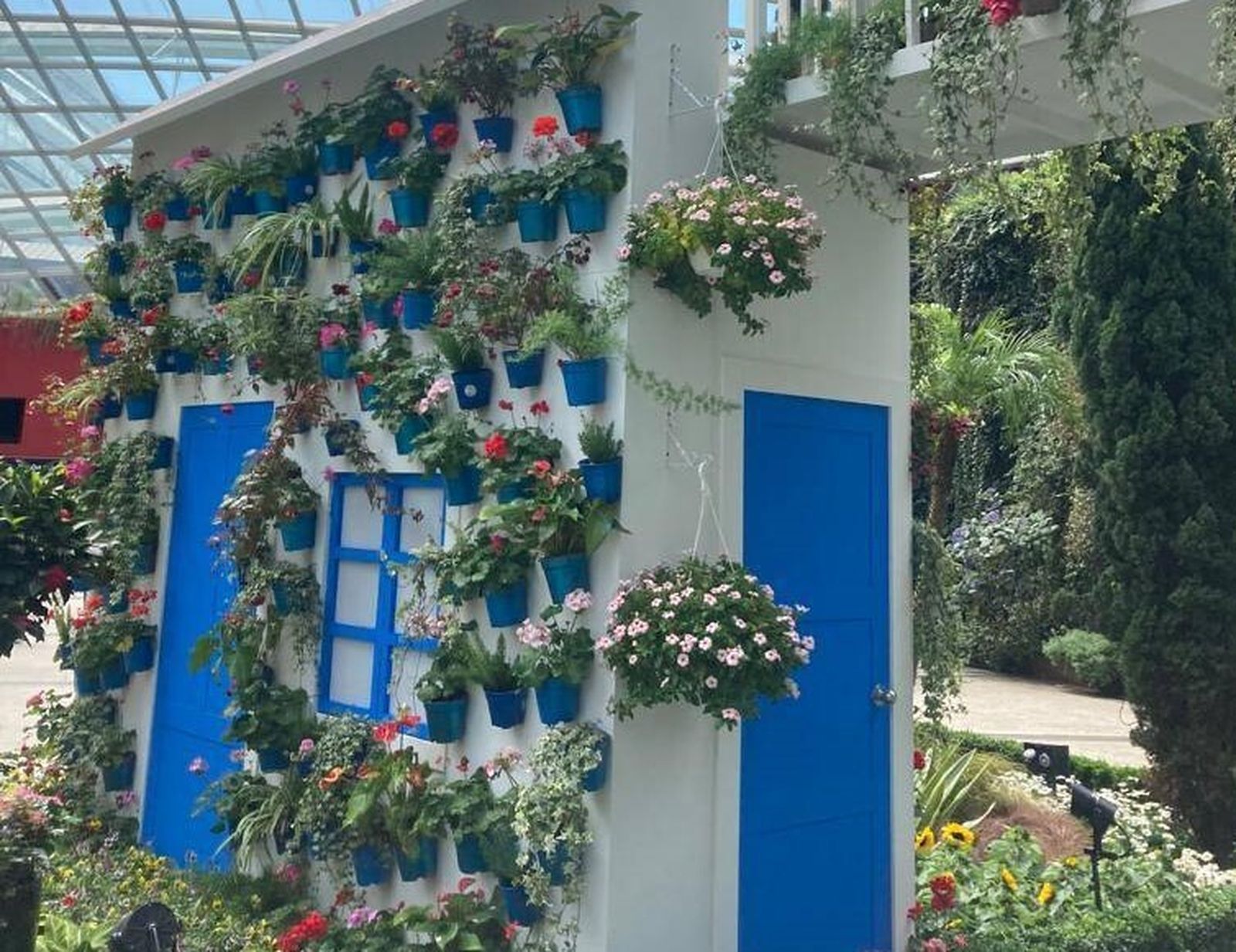 Recreación de un Patio Cordobés en Singapur.