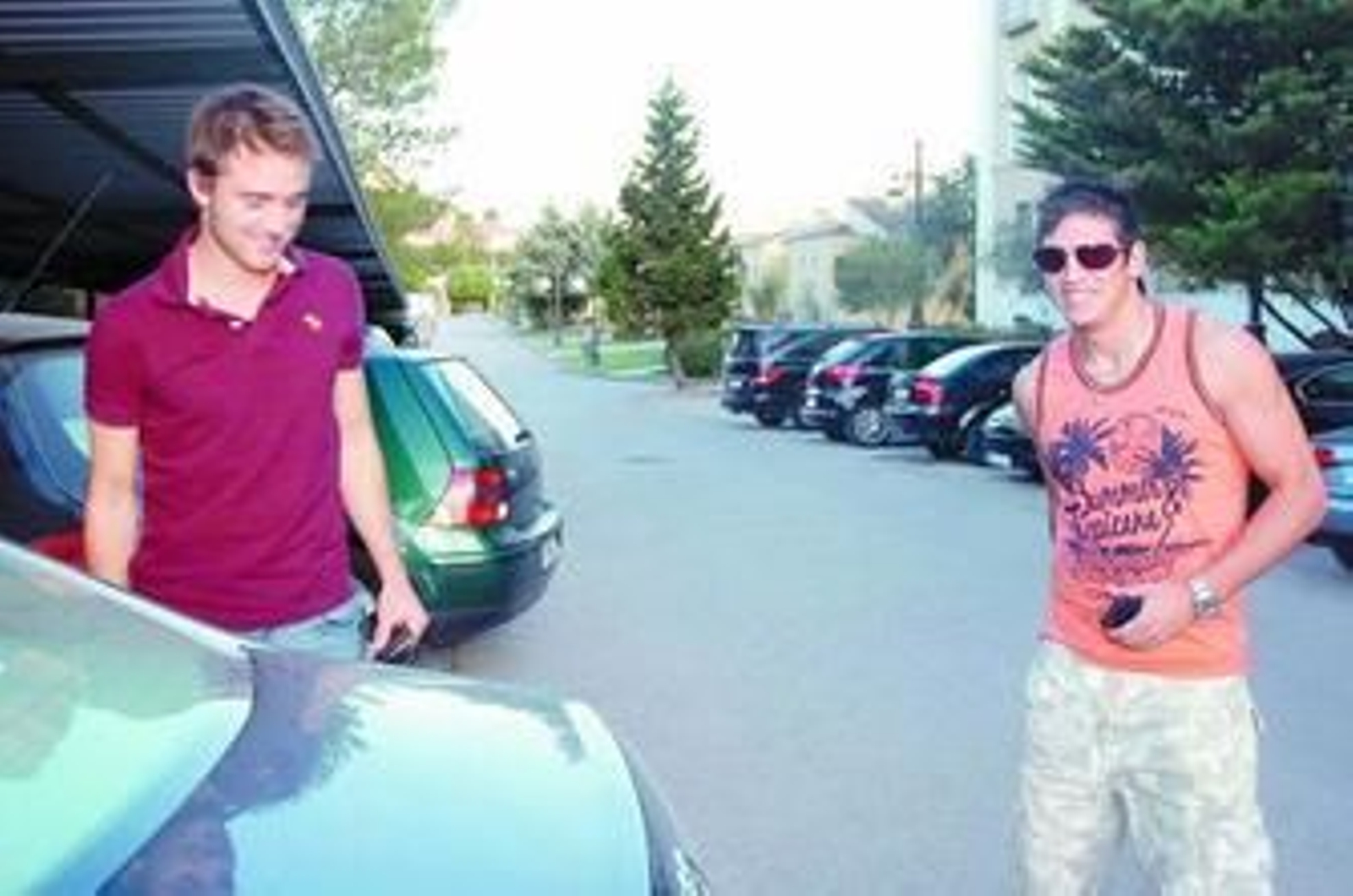 Mark González sonríe durante su estancia en Montecastillo.