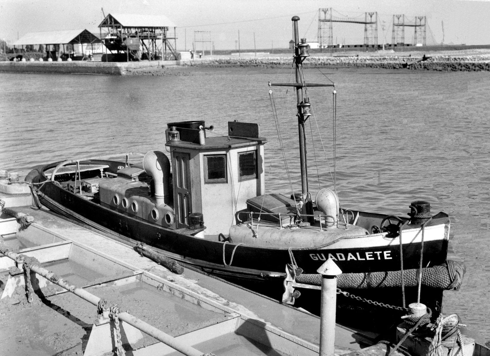Una de las fotografías de la exposición 'El Puerto visto por Francisco Sánchez (Quico)´.