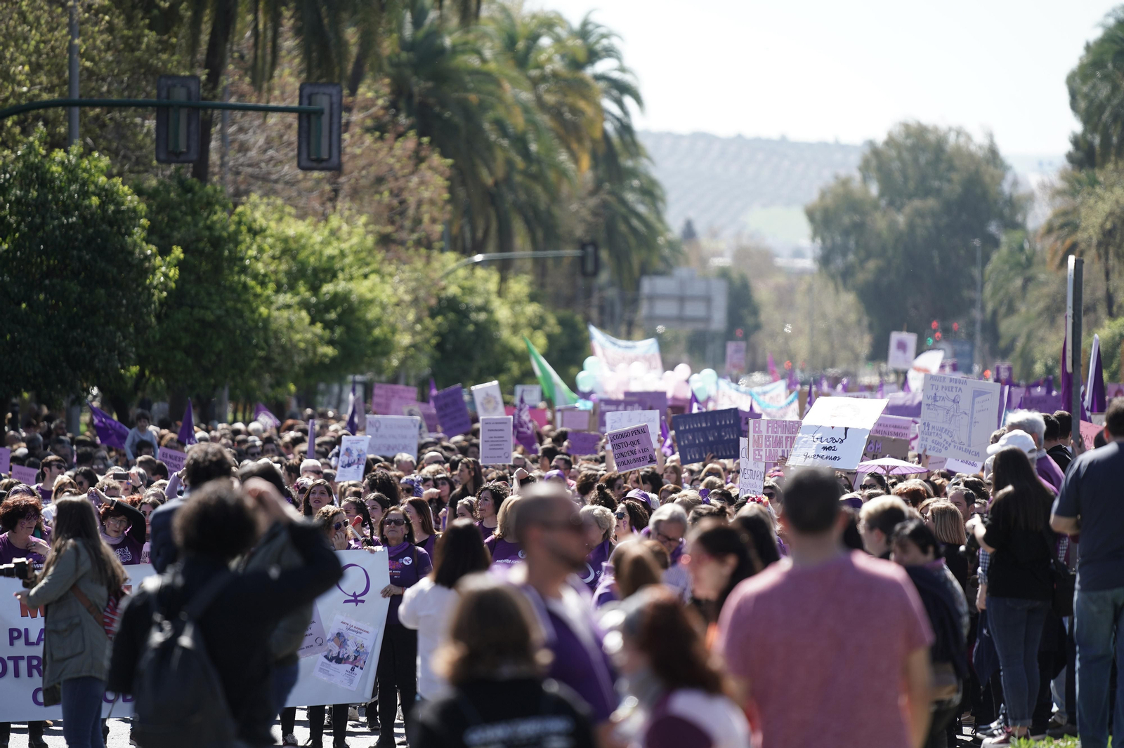 Las fotos de la manifestación del 8M en Córdoba