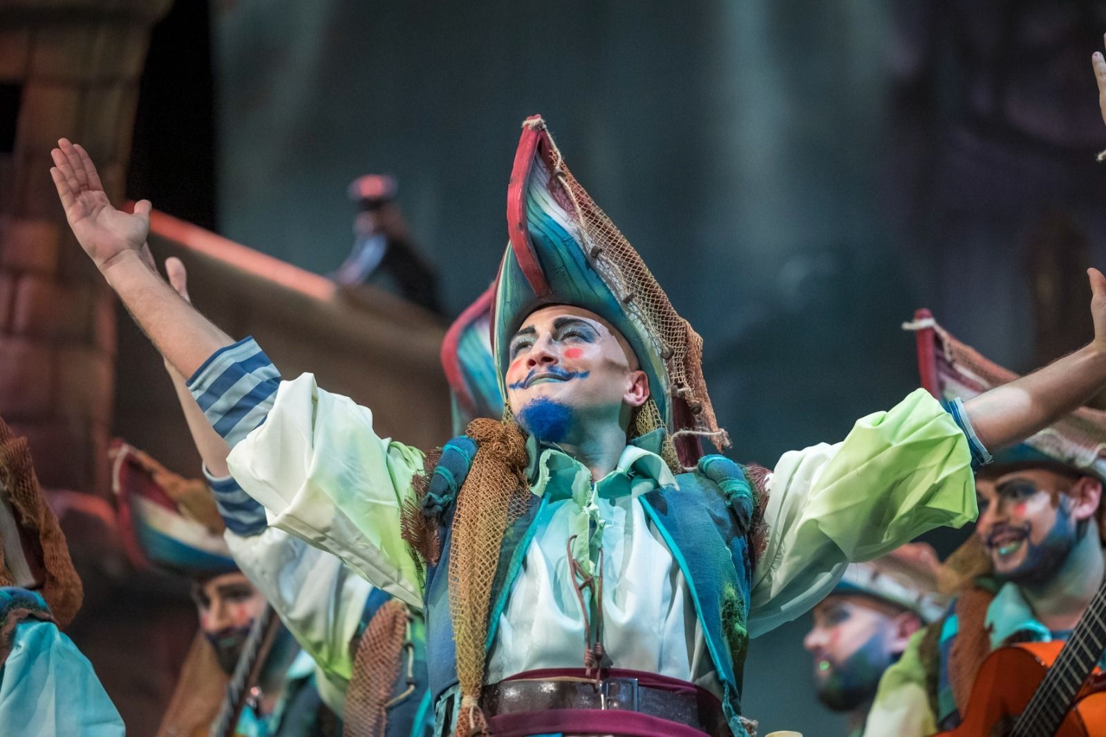 La comparsa 'Cádiz de mi alma'.