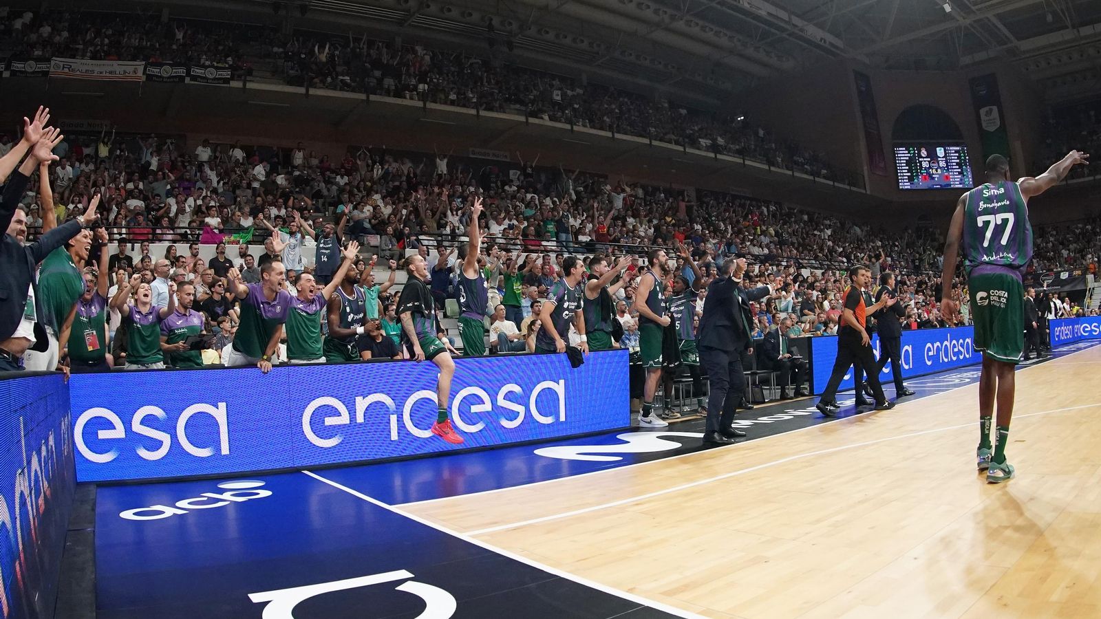 El Real Madrid - Unicaja, final de la Supercopa, en fotos