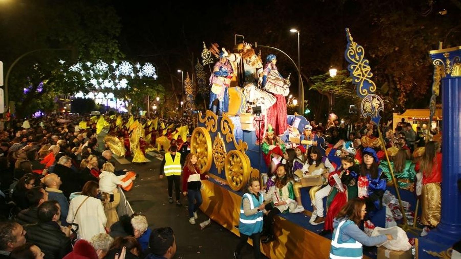 La Cabalgata del Rey Melchor de Marbella en una imagen de archivo. La Cabalgata del Rey Melchor de Marbella en una imagen de archivo.