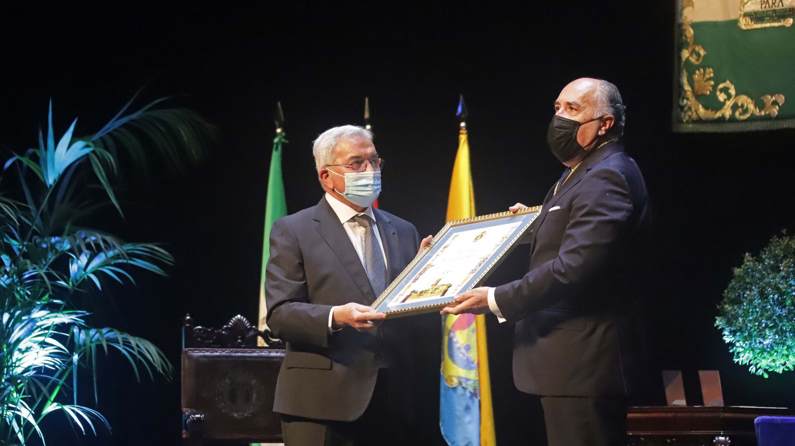 El padre Pedro, Hijo Predilecto de Algeciras