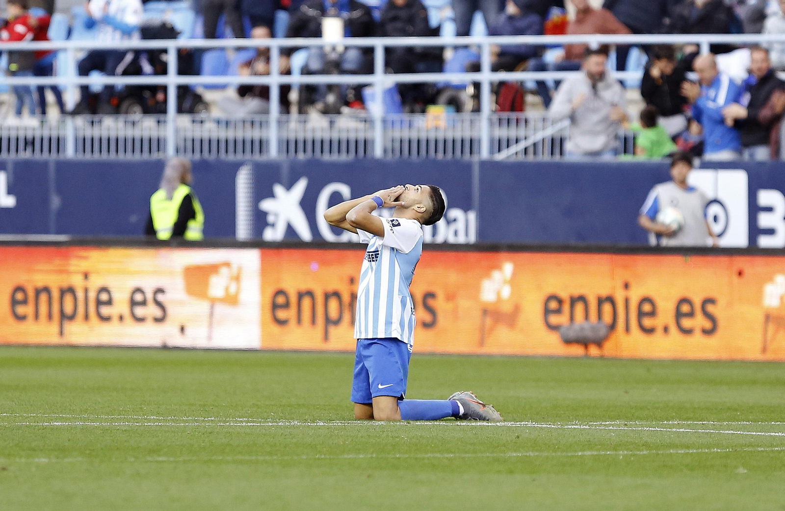 Las fotos del Málaga CF-Elche Las fotos del Málaga CF-Elche