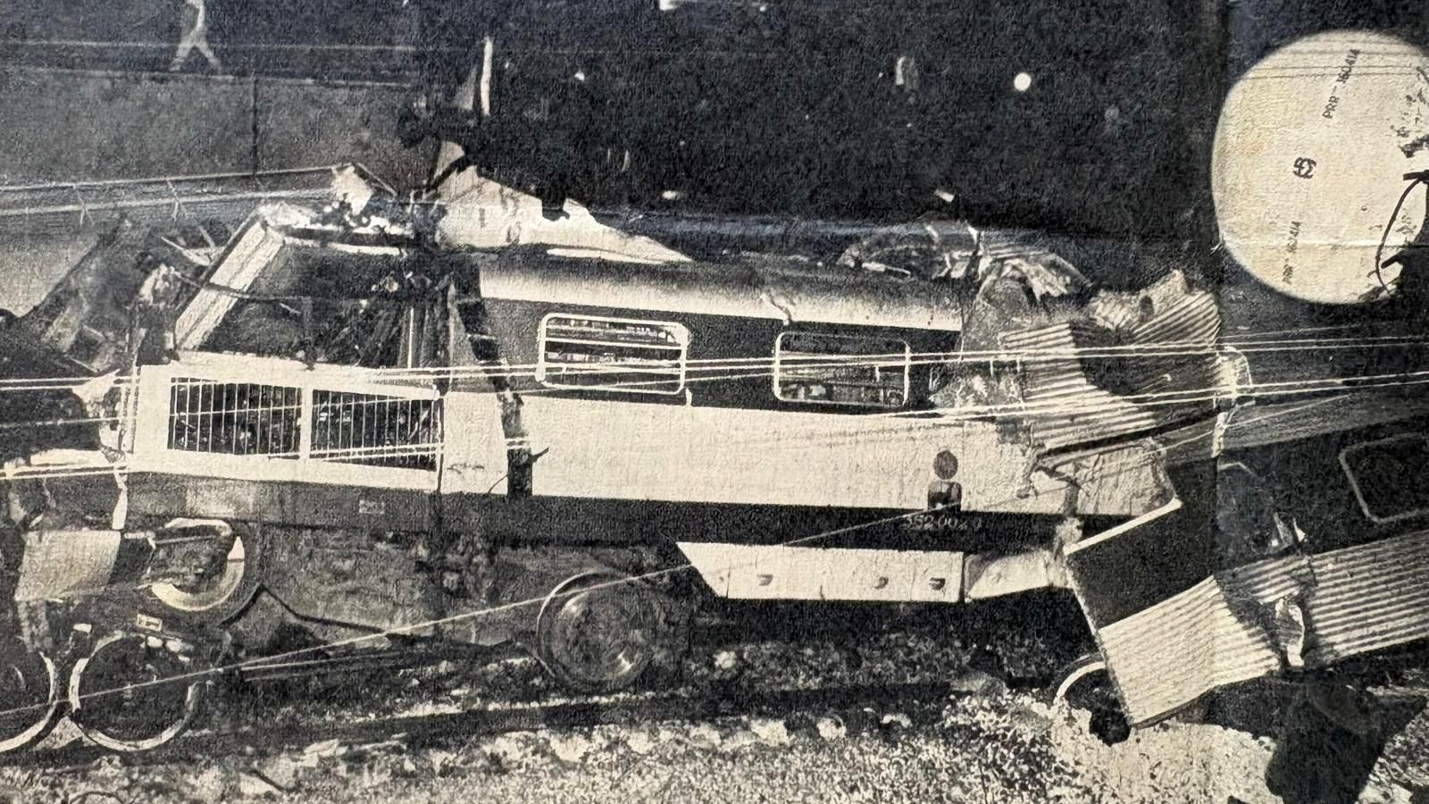 Imagen del accidente.