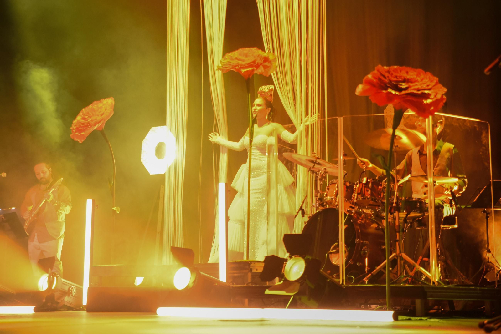 Fotos del concierto de Laura Gallego en La Línea