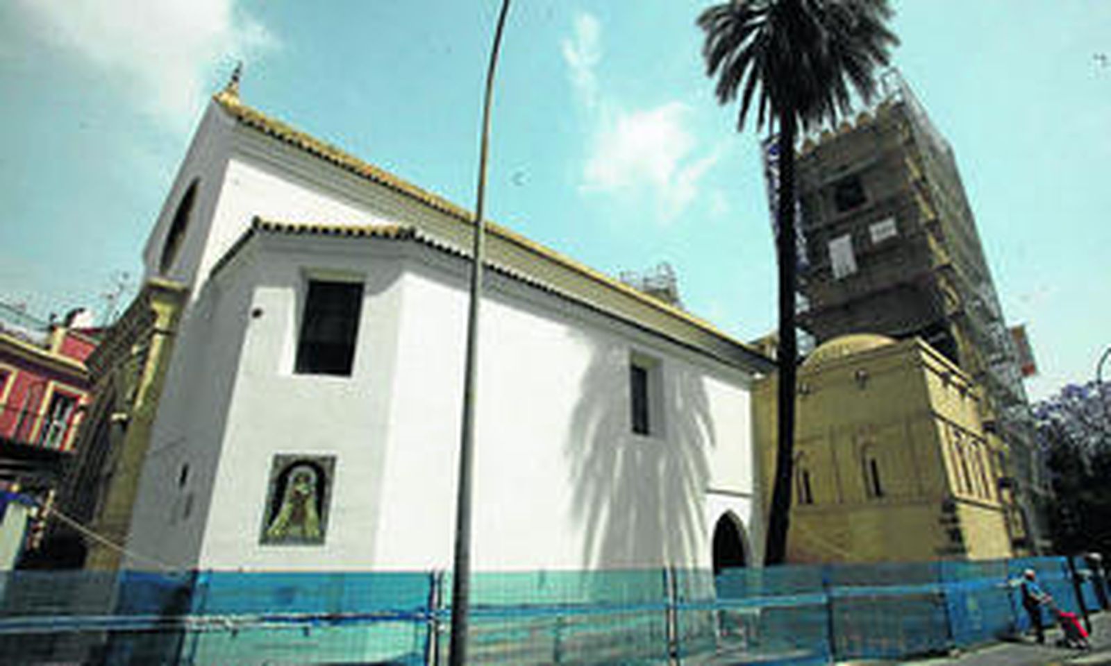 Las primera fase de las obras en el templo finalizarán el próximo mes de junio.