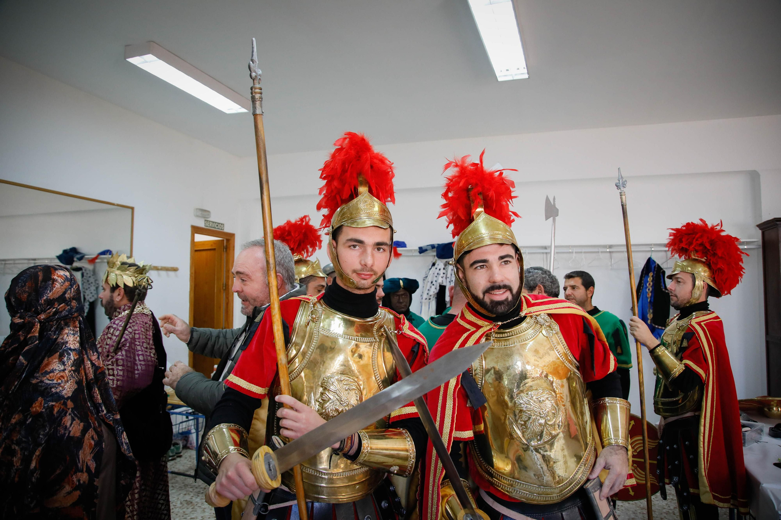 Las imágenes del Auto Sacramental de los Reyes Magos en Los Gallardos