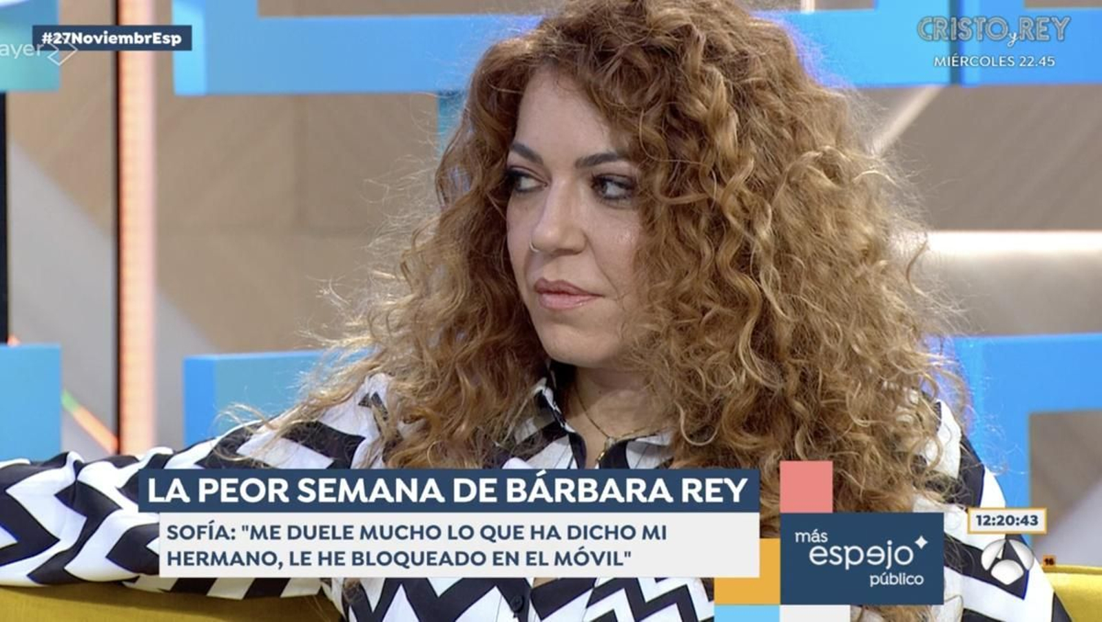 Sofía Cristo se desmarca de las polémicas declaraciones de su hermano Ángel sobre Bárbara Rey. Sofía Cristo se desmarca de las polémicas declaraciones de su hermano Ángel sobre Bárbara Rey.