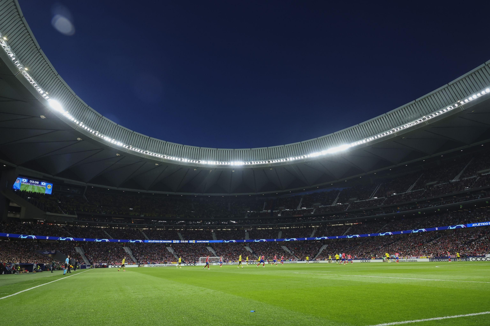 El Atlético de Madrid - Borussia Dortmund, en fotos