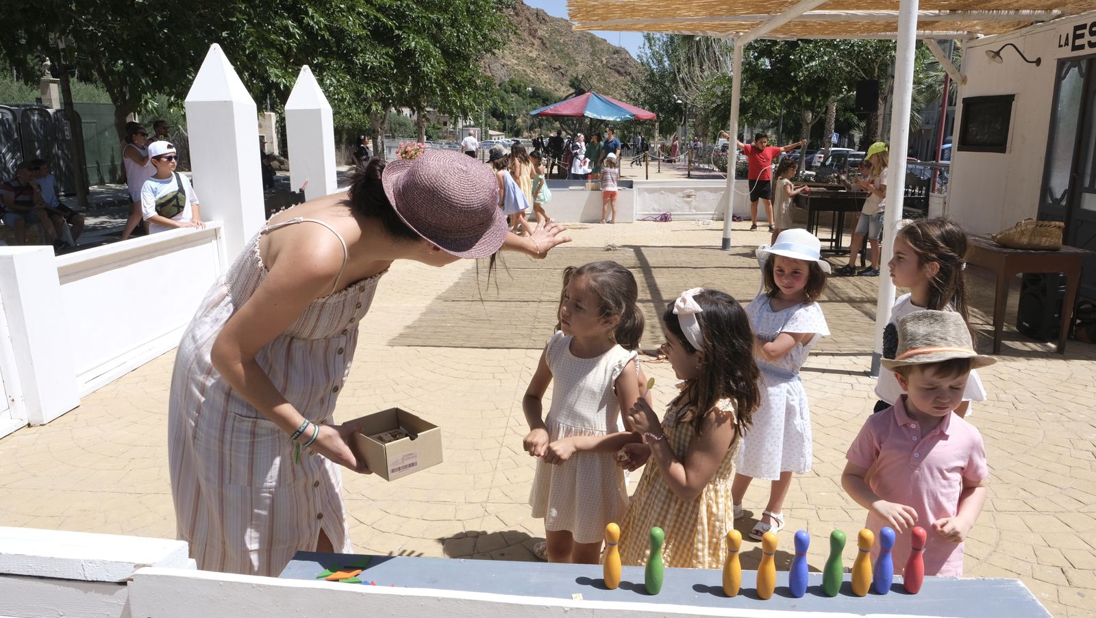 Imágenes de la recreación histórica Canteros y Caciques de Macael