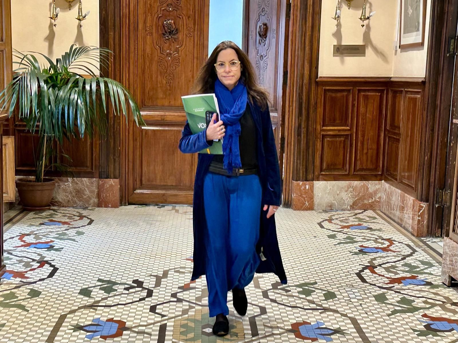 Mónica Rodríguez, viceportavoz de Vox en el Ayuntamiento de Granada.