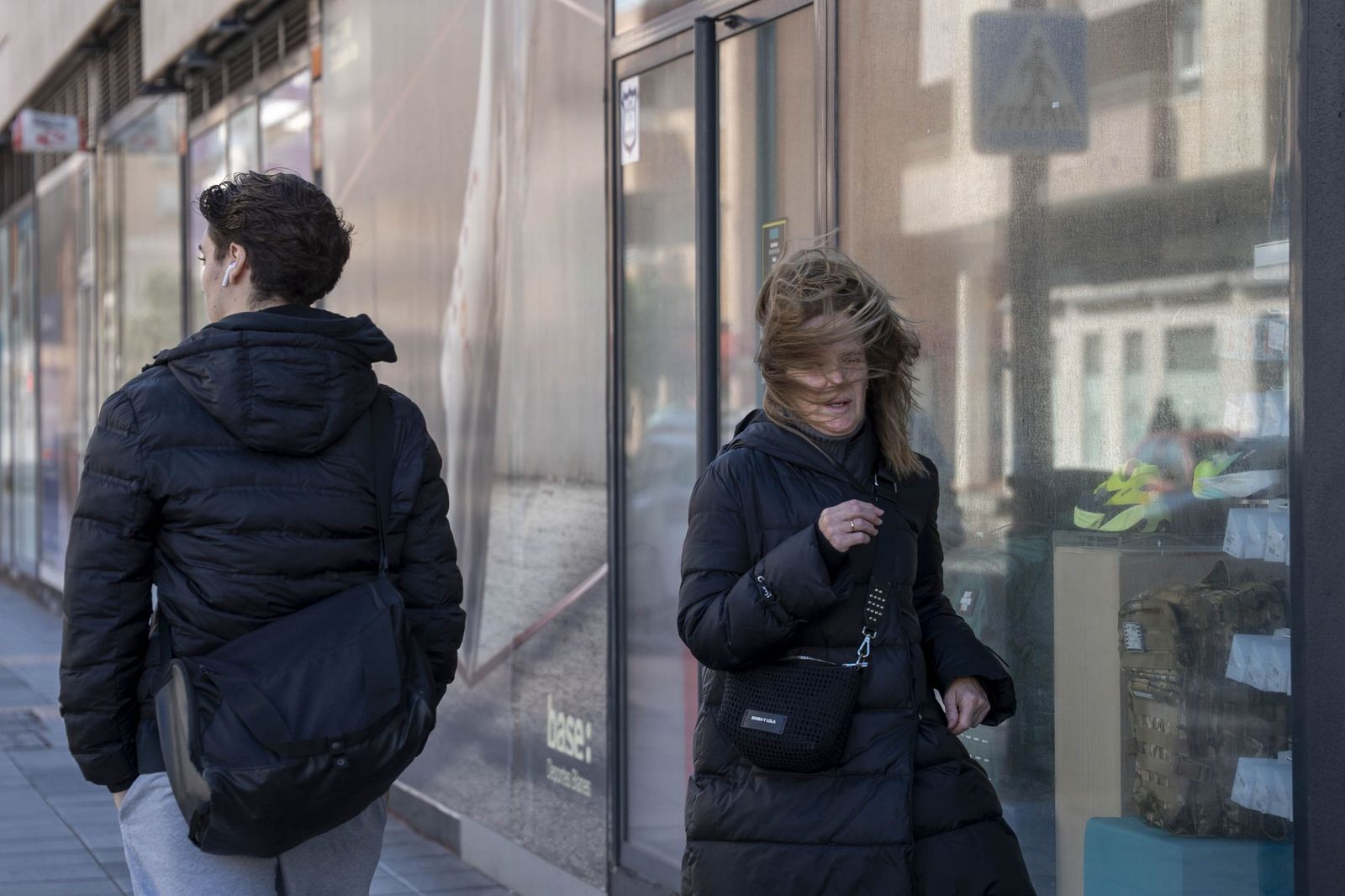 La Borrasca Leonardo se ensaña con Almería, en imágenes