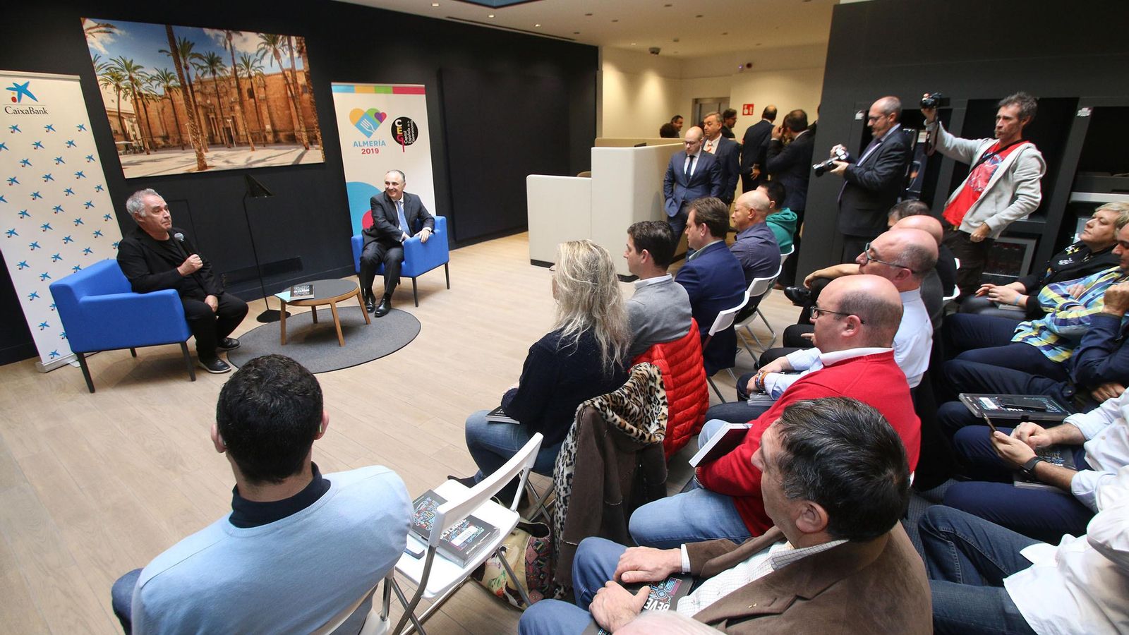 El reconocido chef en CaixaBank.