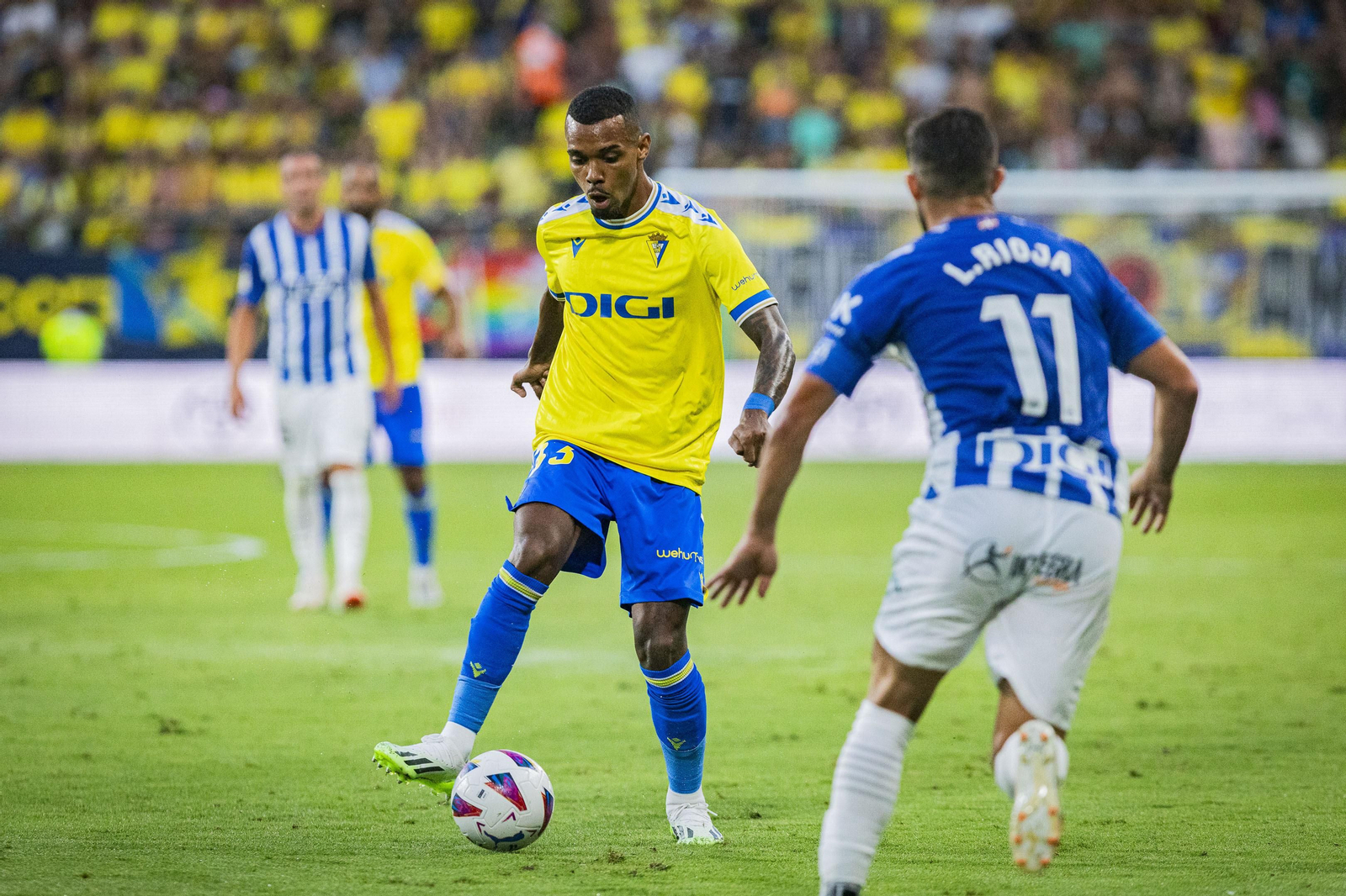 Imágenes del partido Cádiz-Alavés