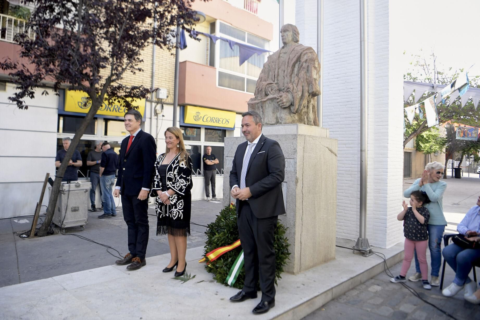 Fotos: Cristóbal Colón y los Reyes Católicos inauguran las Capitulaciones de Santa Fe