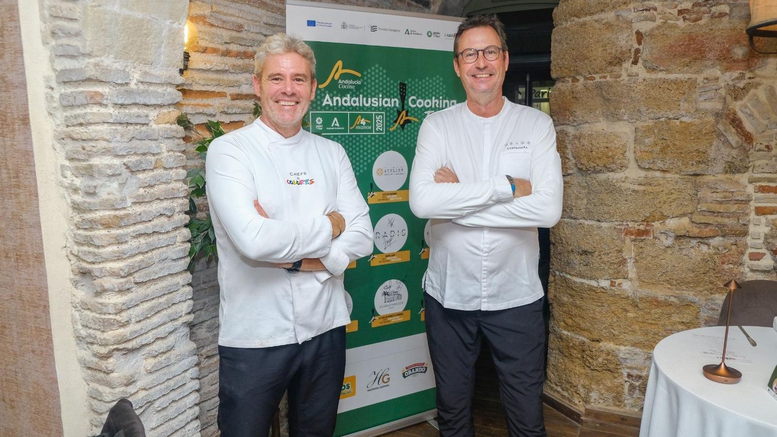 León Griffioen y Yayo Siloniz elaboraron un menú a cuatro manos en Contraseña