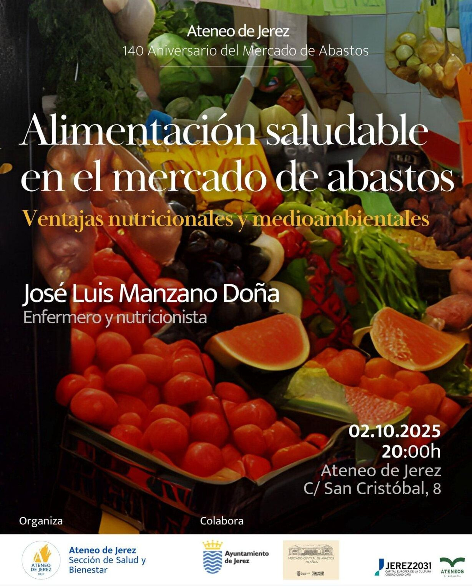 Cartel de la conferencia.