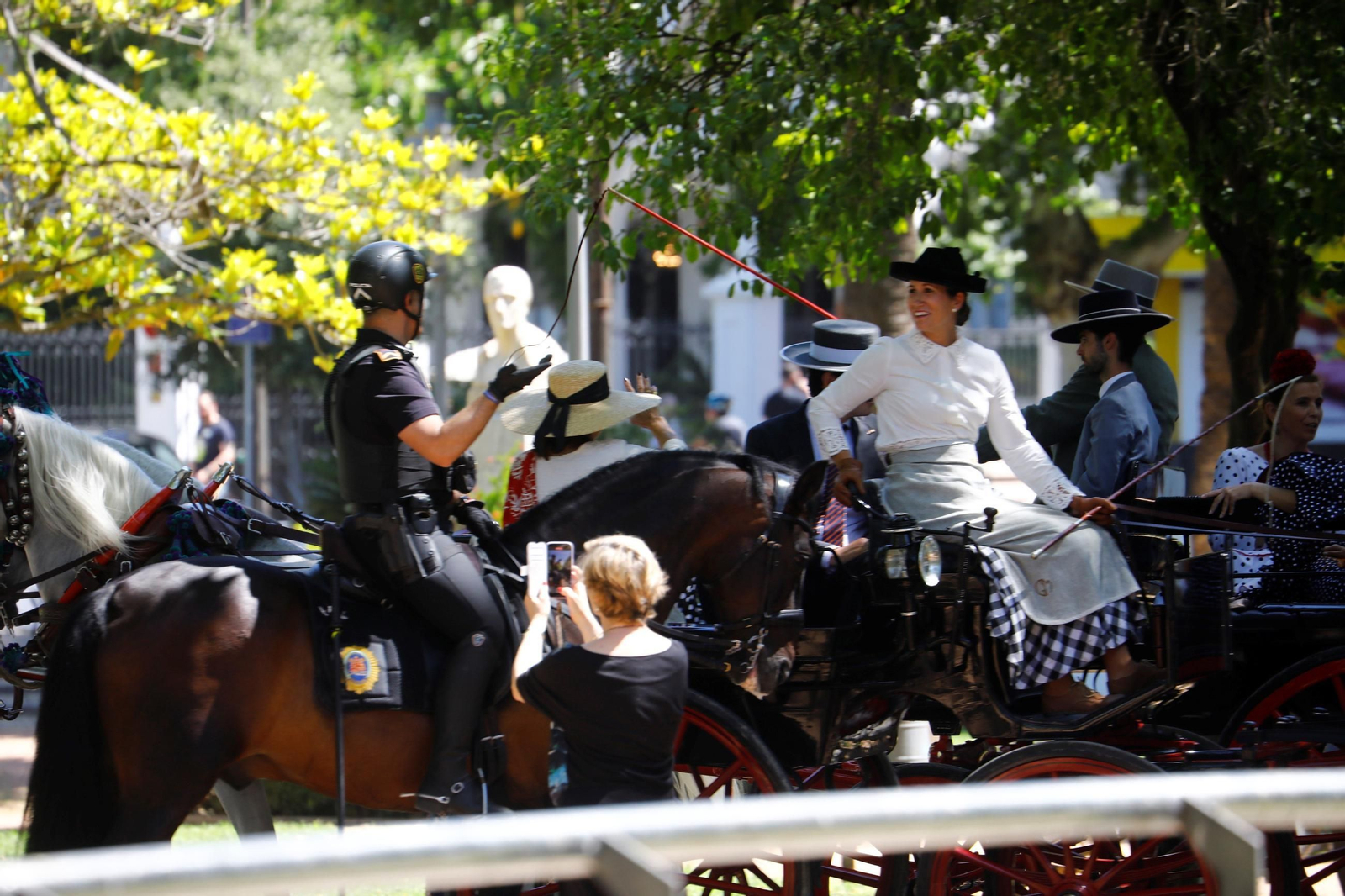 La exhibición de carruajes de tradición Nuestra Señora de la Salud, en imágenes