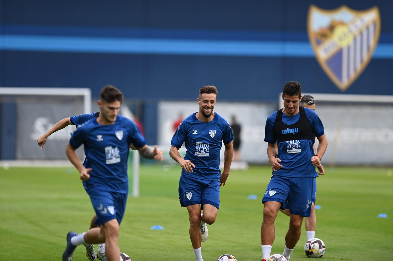 El Málaga CF mastica la derrota entrenando