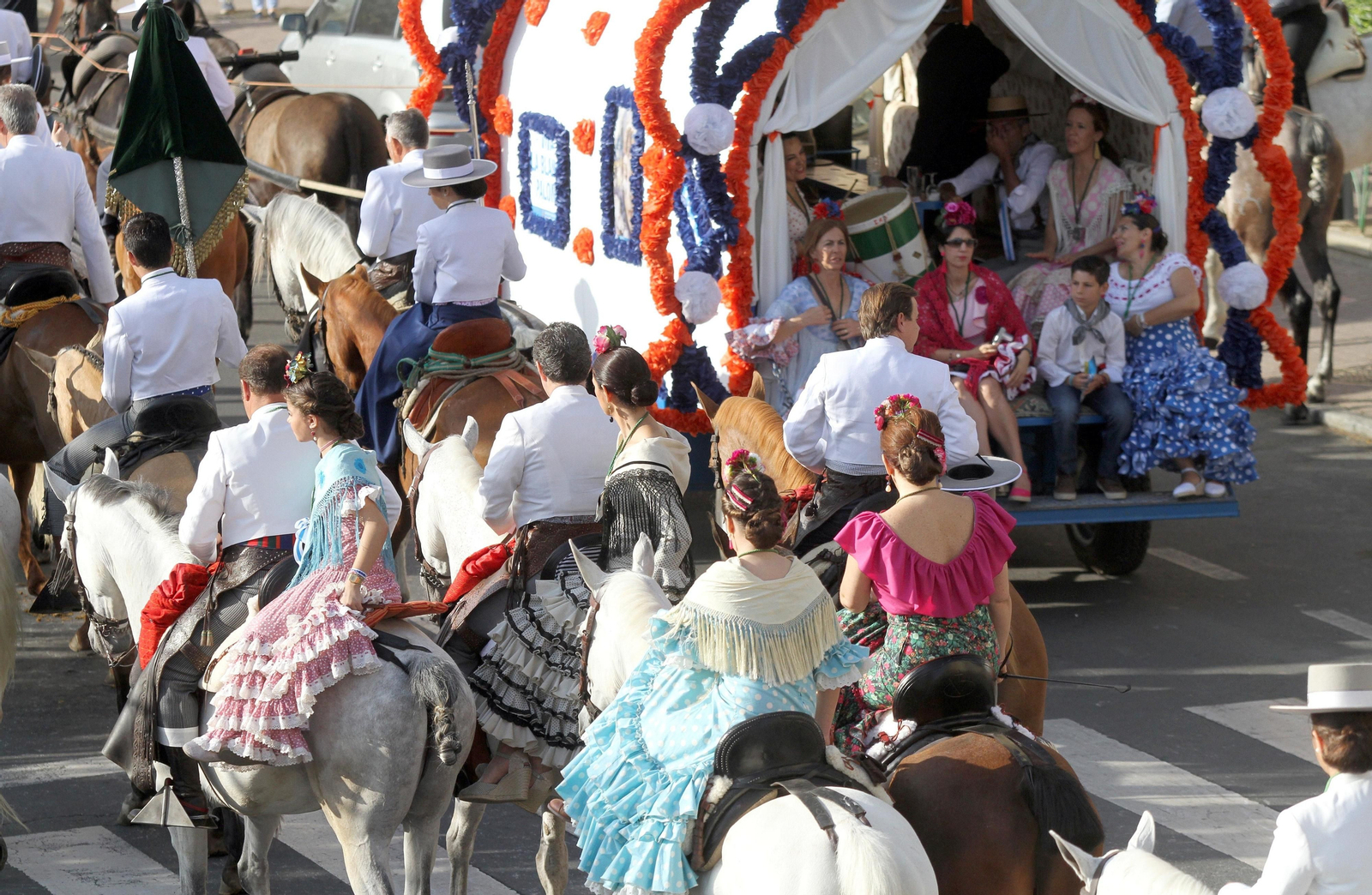 Imágenes de la salida de la Hermandad de Huelva