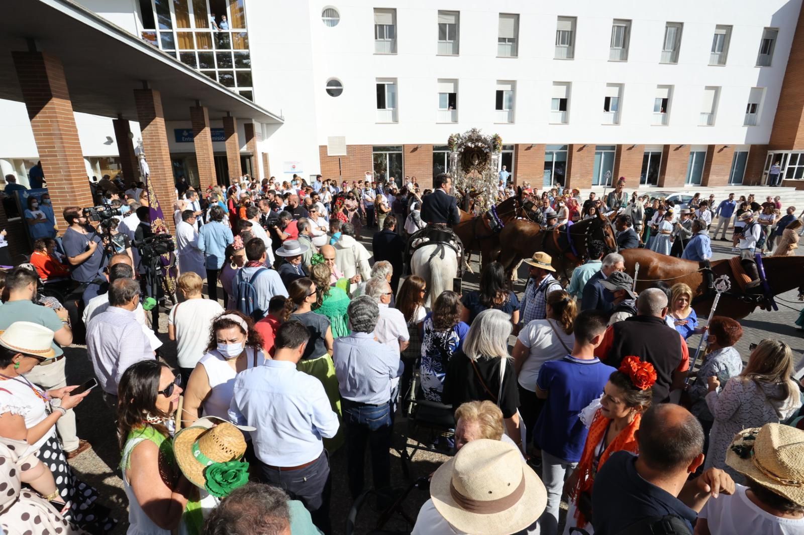 La salida de la Hermandad del Rocío de Jerez, en imágenes