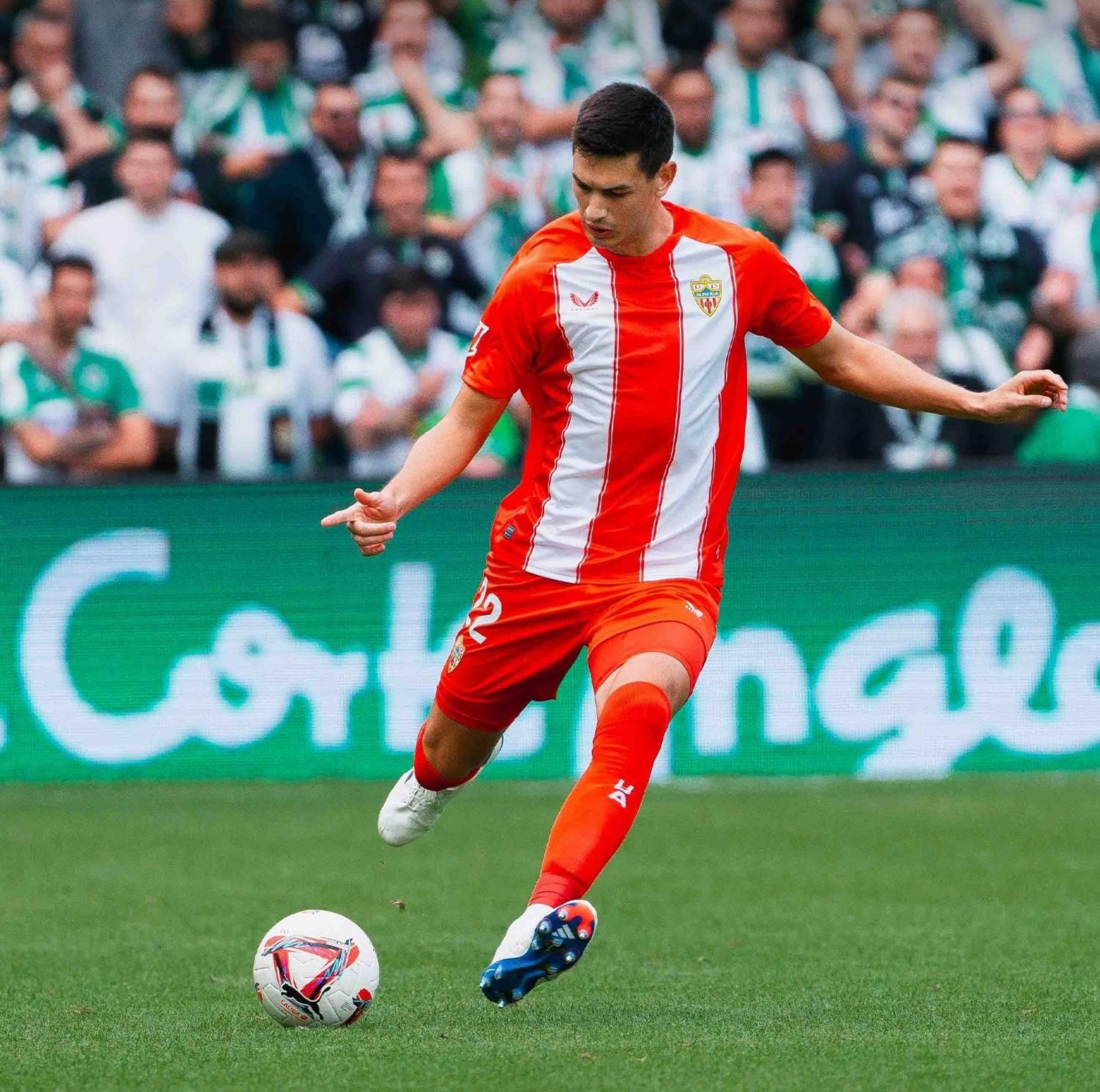 El central mexicano, en acción en el único partido que ha jugado esta temporada.