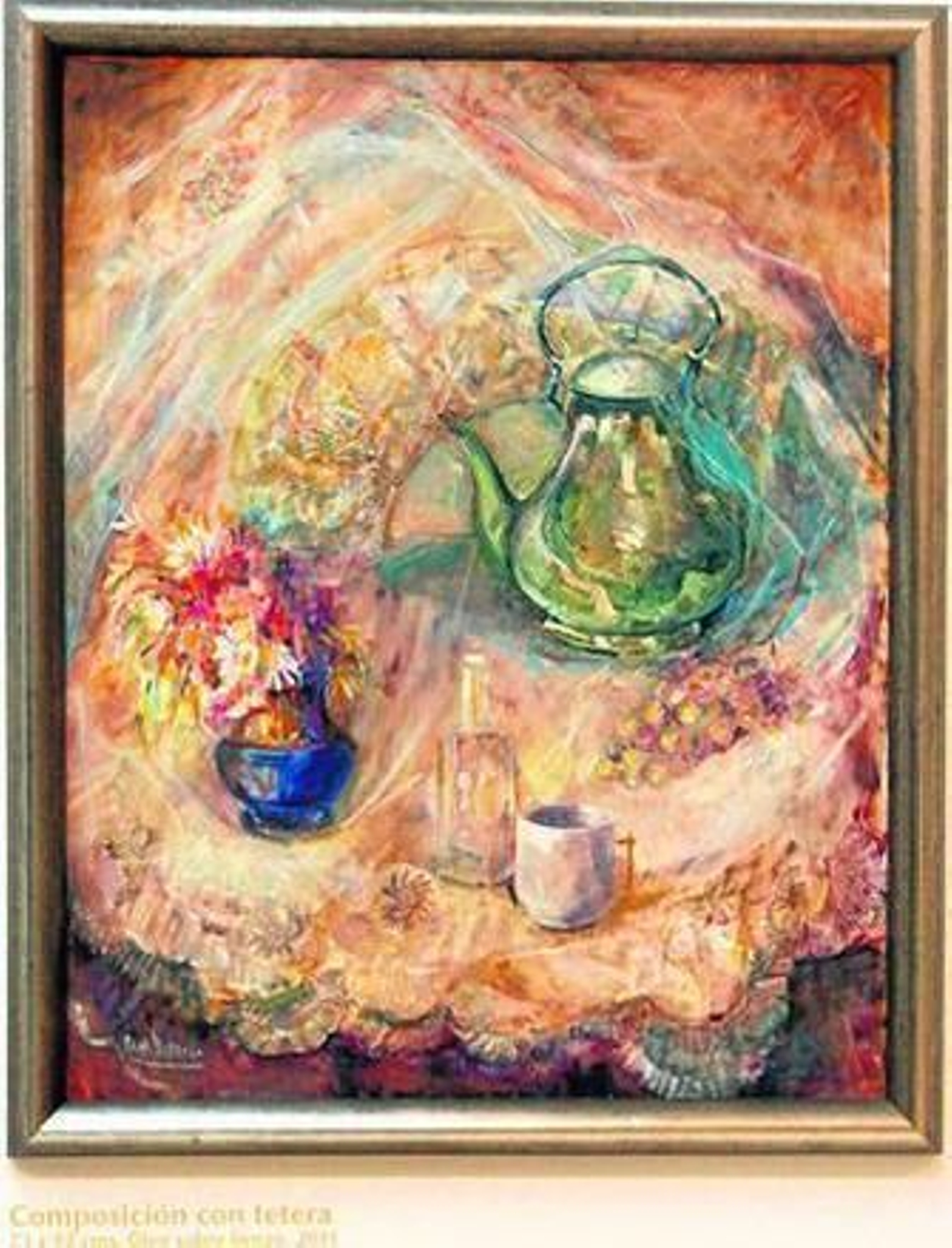 Una de las obras que se pueden contemplar en la muestra.