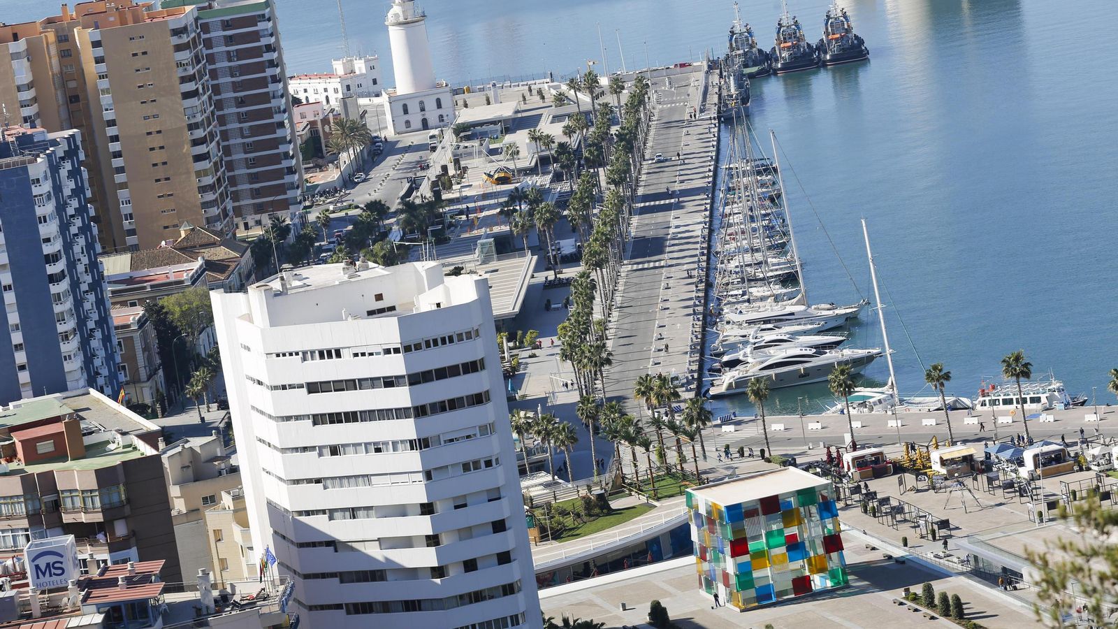 El Muelle Uno nos ofrece un espacio para lo que queramos.