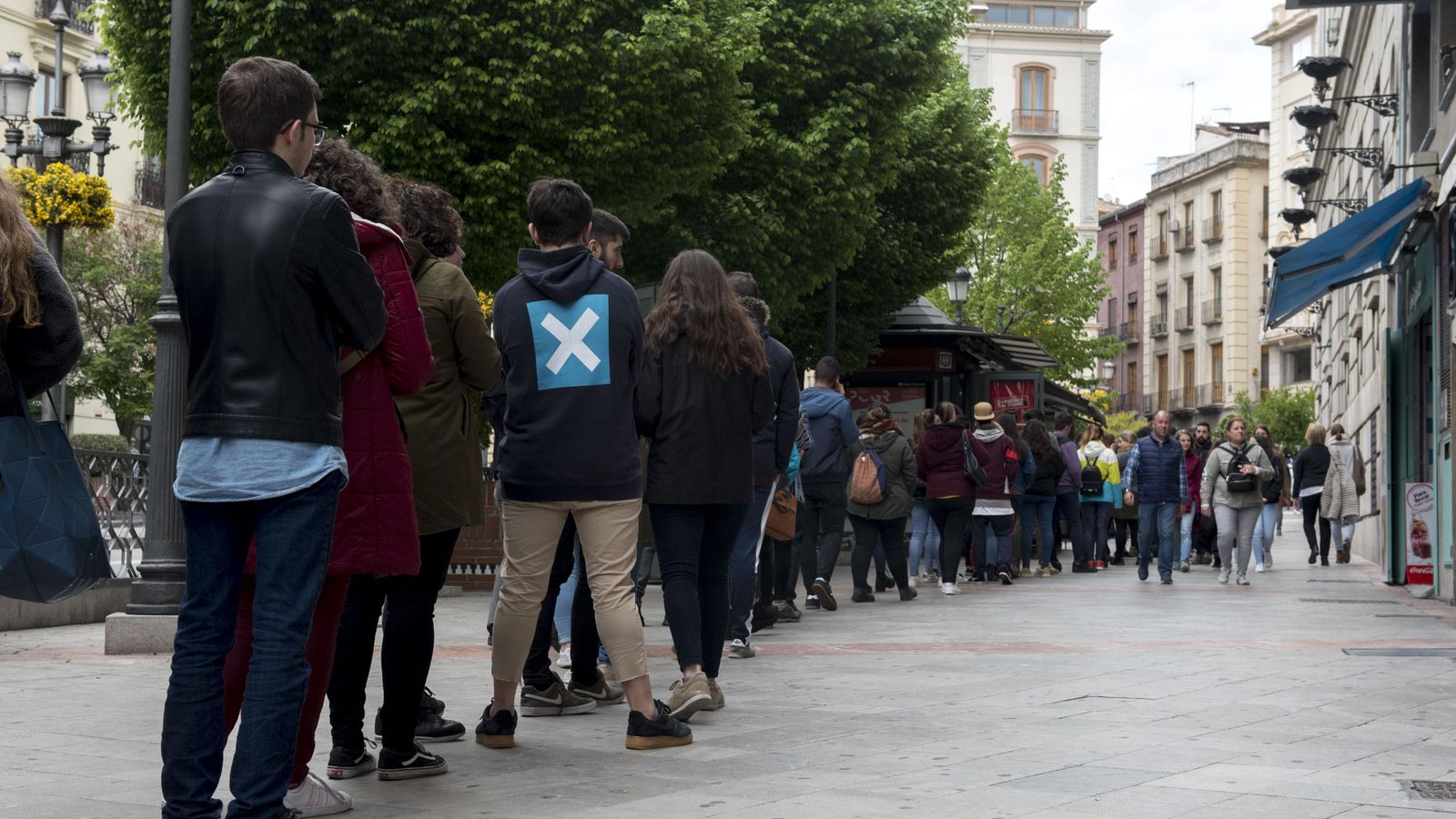 Horas de espera en Puerta Real.