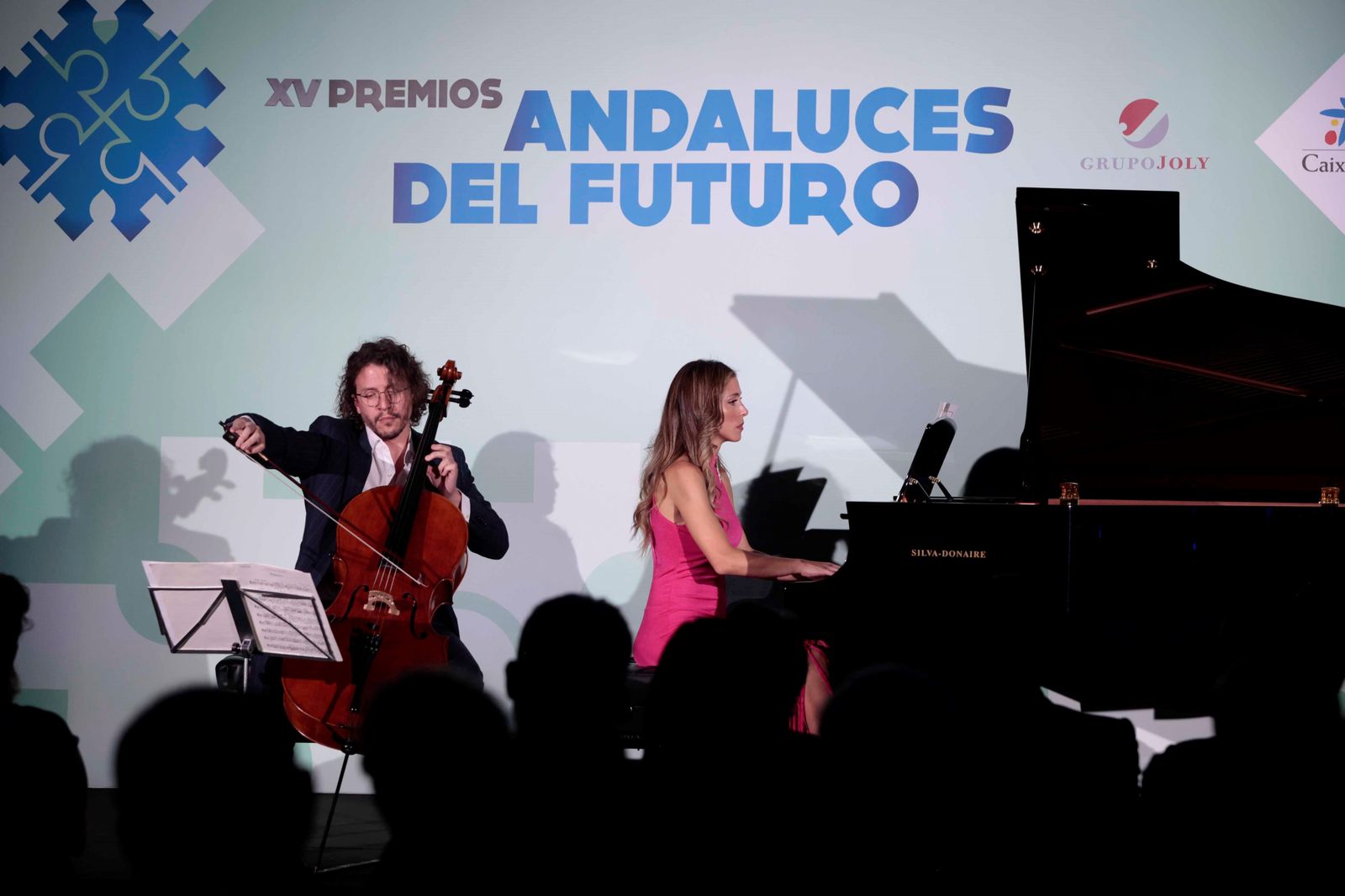 Actuación musical en el acto de entrega de los XV Premios Andaluces del Futuro, el pasado jueves.