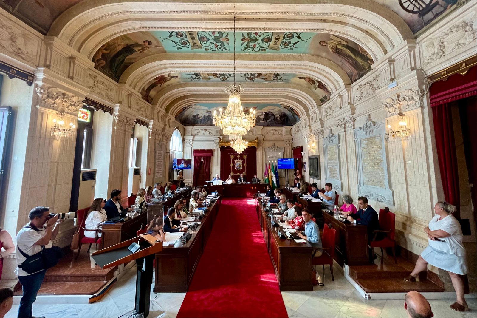 Pleno del Ayuntamiento del mes de julio.