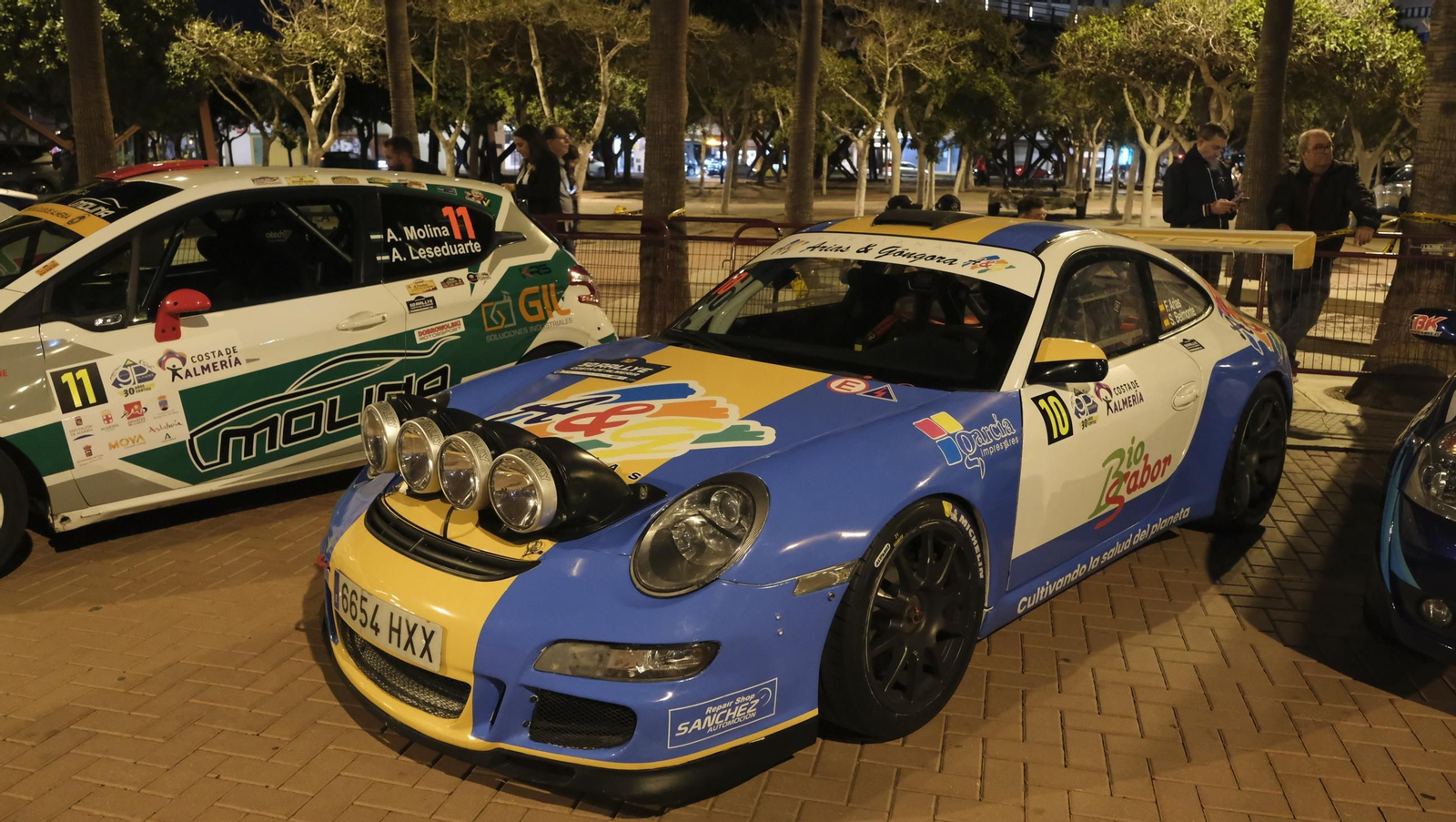 La salida de la 50 edición del Rallye Costa de Almería, en imágenes