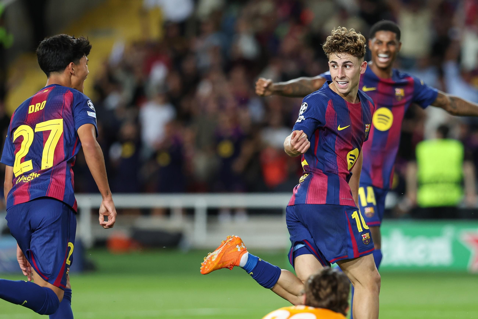 Las fotos del Barcelona-Olympiacos