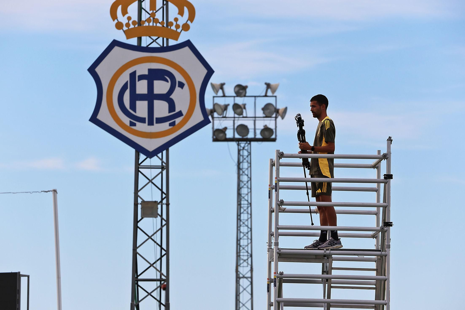 Entrenamiento del Recreativo de Huelva