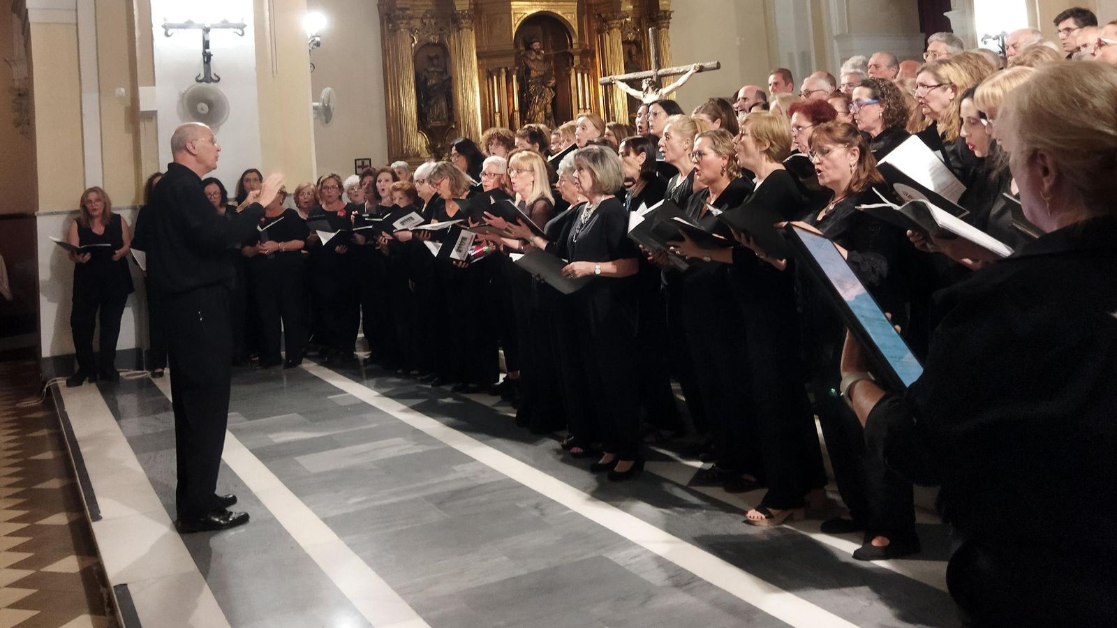 Una de las actuaciones en la pasada edicicón de el Encuentro de Coros de Sevilla