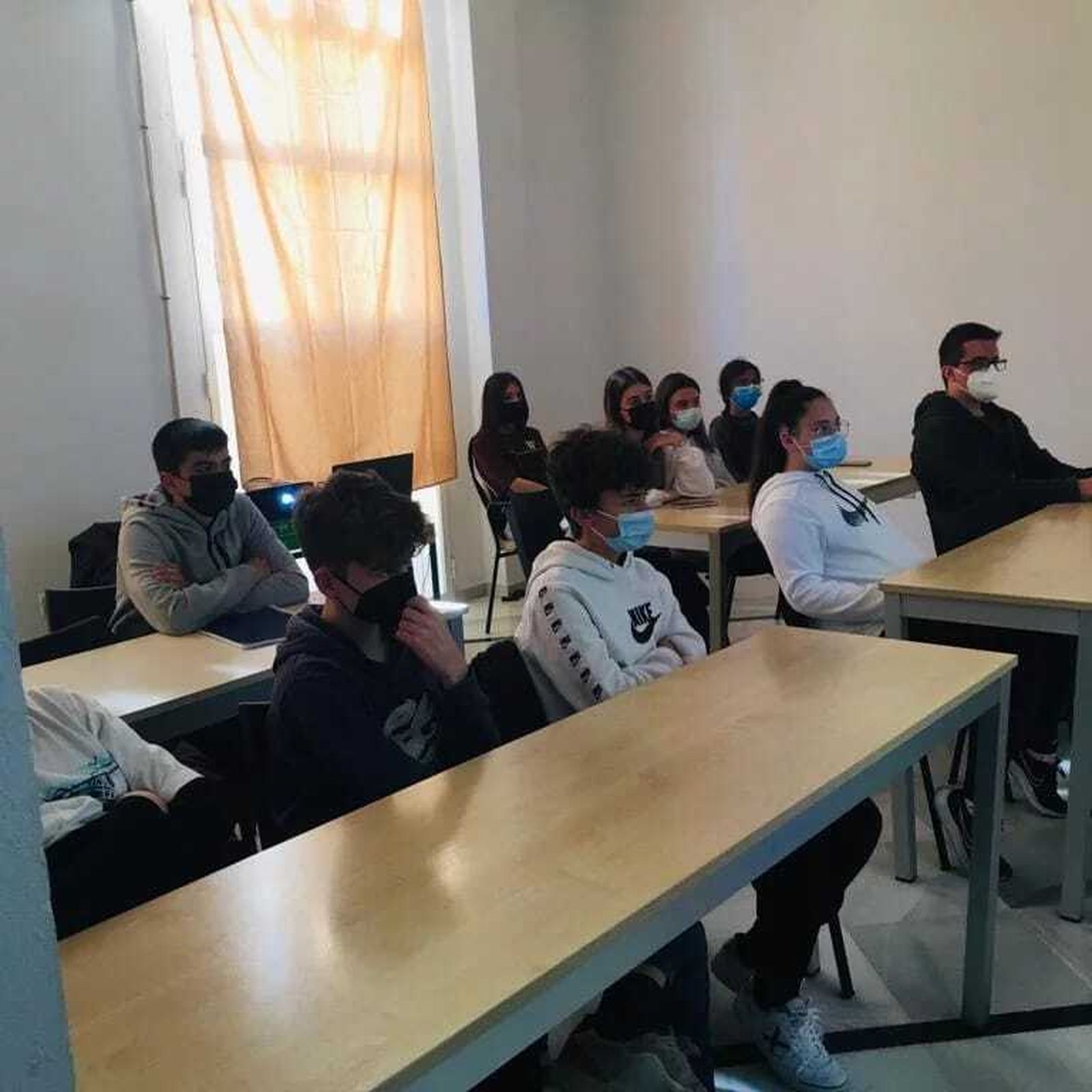 Clases teóricas del Club Deportivo de Salvamento San Fernando.